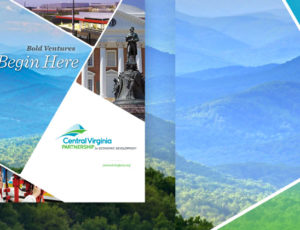 Design and branding for Central Virginia Partnership for Economic Development