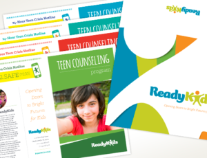 Ready Kids design system and logo