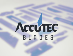 Logo design for AccuTEC Blades