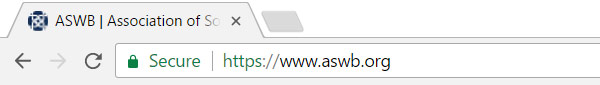 We implemented SSL for the Association of Social Work Boards in 2016 when they started selling digital materials on their site.