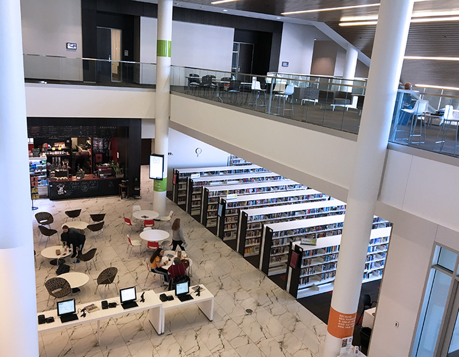 Atrium at Cedar Rapids Public Library
