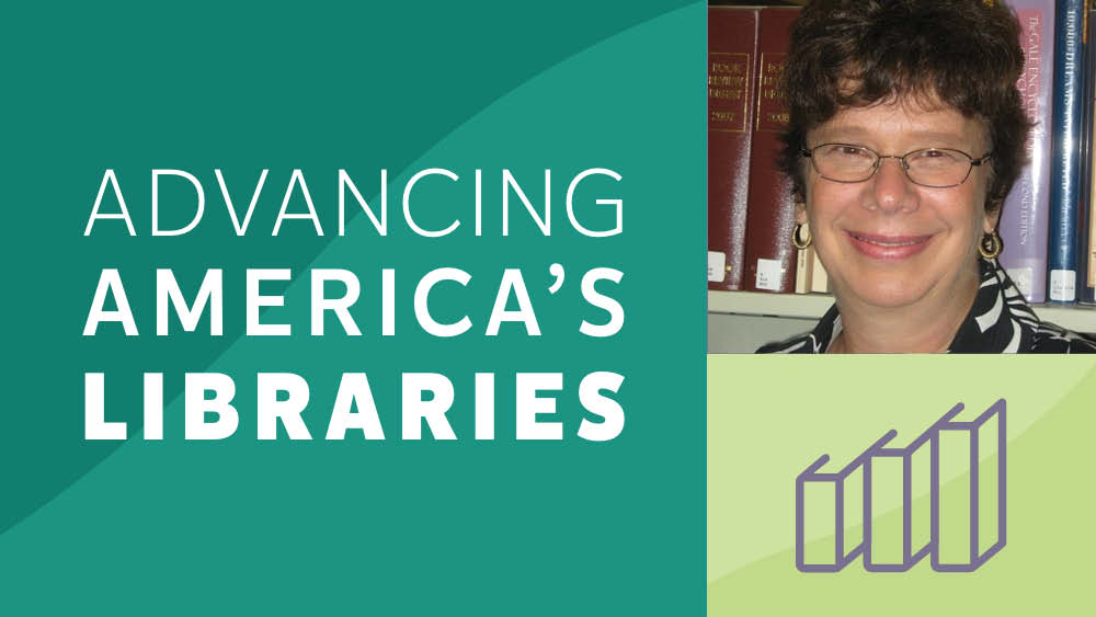 Advancing America's Libraries Podcast episode with Catherine Alloway, Director of Schlow Region Centre Library in State College, PA